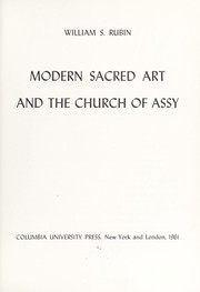 Cover of: Modern sacred art and the church of Assy.