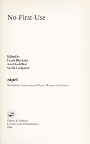 Cover of: No-first-use