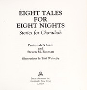 Cover of: Eight tales for eight nights : stories for Chanukah