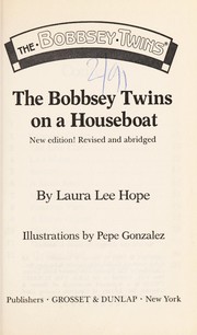 Cover of: The Bobbsey twins on a houseboat by Laura Lee Hope
