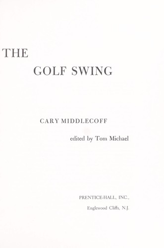 The golf swing.