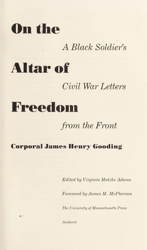 On the altar of freedom