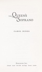 The queen's soprano by Carol Dines