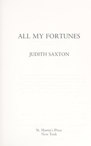 Cover of: All my fortunes