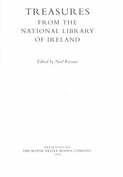 Cover of: Treasures from the National Library of Ireland