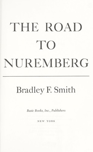 The road to Nuremberg