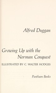 Cover of: Growing up with the Norman Conquest