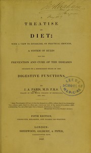 A treatise on diet by John Ayrton Paris