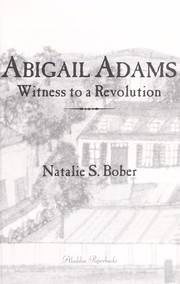 Cover of: Abigail Adams by Natalie Bober