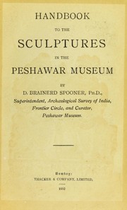 Cover of: Handbook to the sculptures in the Peshawar Museum