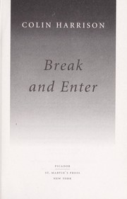 Cover of: Break and enter