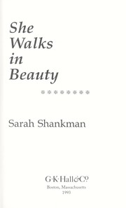 She Walks in Beauty (General Ser.) by Sarah Shankman