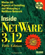 Cover of: Inside Netware 3.12/Book and Cd-Rom (Inside) by Drew Heywood