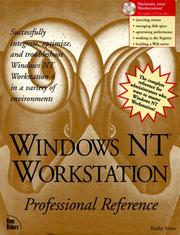 Cover of: Windows NT workstation: professional reference