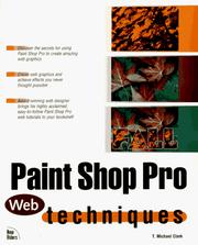 Cover of: Paint Shop Pro Web techniques