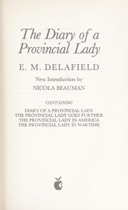 Cover of: The diary of a provincial lady