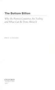 Cover of: The bottom billion by Paul Collier