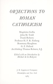 Cover of: Objections to Roman Catholicism