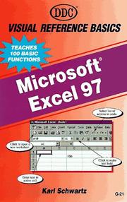 Cover of: Microsoft Excel 97 (Visual Reference Basics)