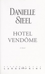 Cover of: Hotel Vendôme by Danielle Steel