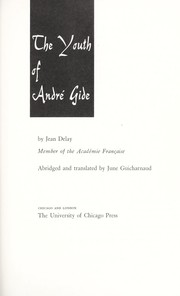 Cover of: The youth of André Gide