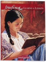 Cover of: Josefina learns a lesson by Valerie Tripp