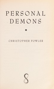 Cover of: Personal demons