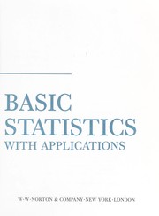 Cover of: Basic statistics with applications