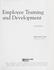 Employee training and development by Raymond A Noe