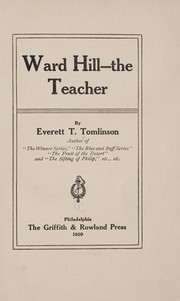 Cover of: Ward Hill--the teacher