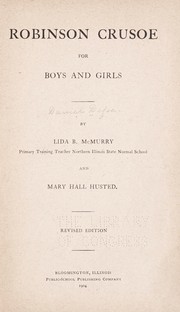 Robinson Crusoe for boys and girls by Daniel Defoe