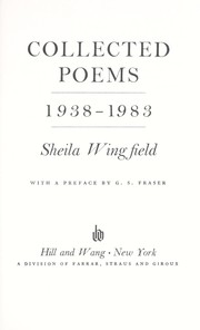 Poems by Sheila Wingfield