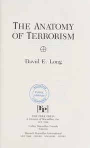 Cover of: The anatomy of terrorism
