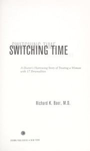 Cover of: Switching time