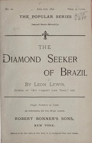Cover of: The diamond seeker of Brazil: a novel