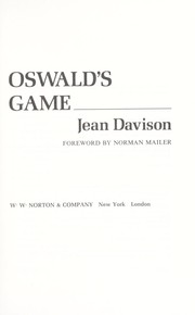 Cover of: Oswald's game
