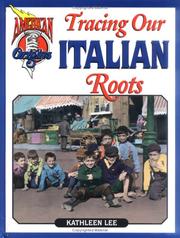 Cover of: Tracing our Italian roots