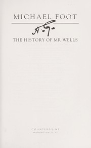 Cover of: H.G.: the history of Mr. Wells