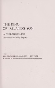 Cover of: The King of Ireland's son. by Padraic Colum