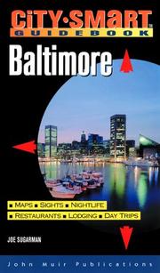 Cover of: City Smart: Baltimore