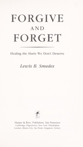 Forgive & forget
