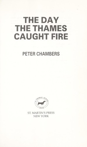 The day the Thames caught fire