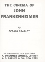 Cover of: The cinema of John Frankenheimer.