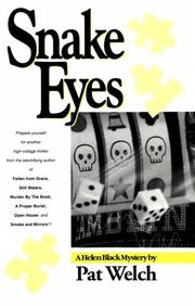 Cover of: Snake eyes: a Helen Black mystery
