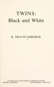 Cover of: Twins, black and white