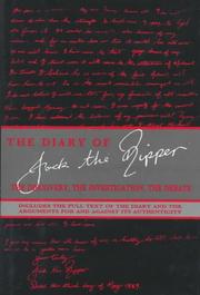 Cover of: The Diary of Jack the Ripper/the Discovery, the Investigation, the Debate