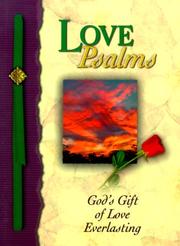 Cover of: Love Psalms: God's gift of hope and direction.