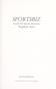 Cover of: Sportsbiz: inside the sports business