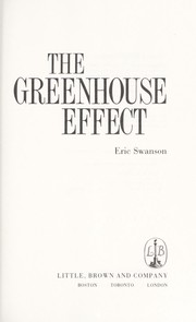 Cover of: The greenhouse effect by Swanson, Eric.