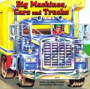 Cover of: Big Machines, Cars and Trucks (Storyshaes)